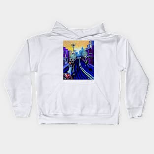 'North Davidson Street' Kids Hoodie